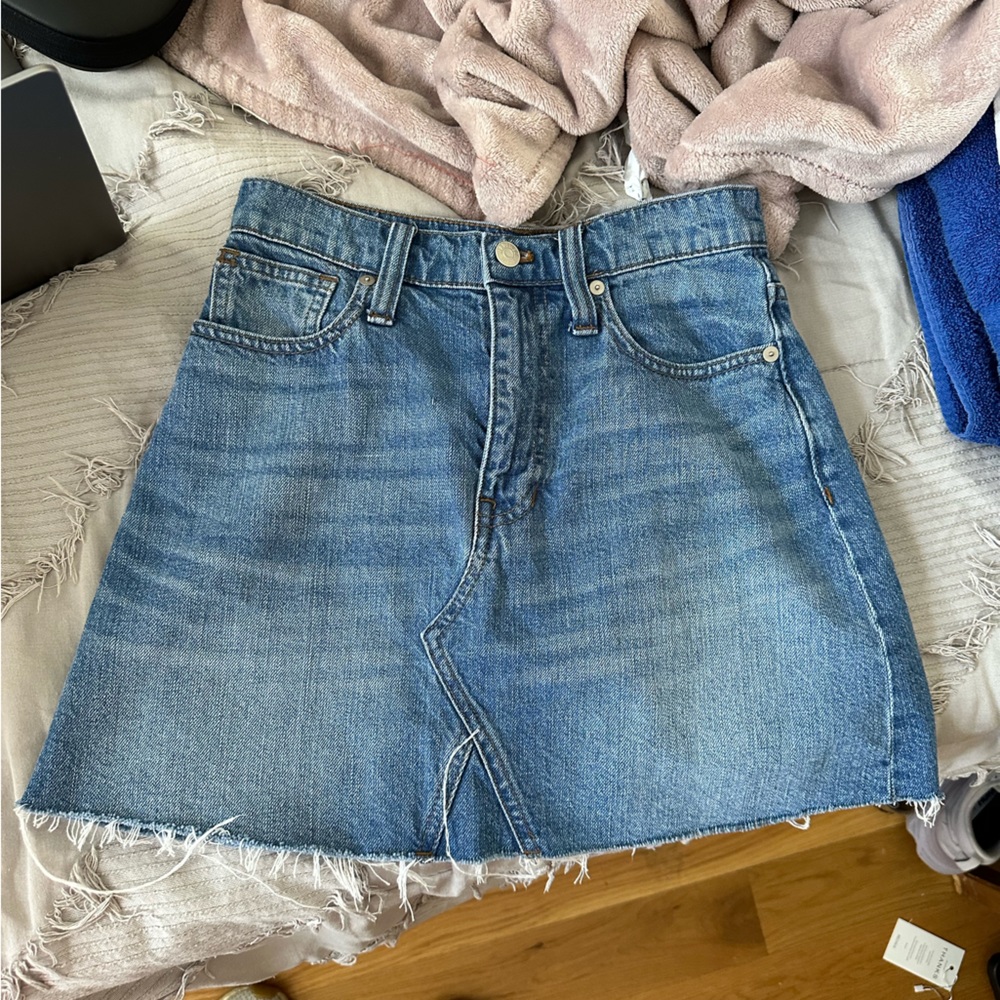 Madewell Denim Skirt Size 25